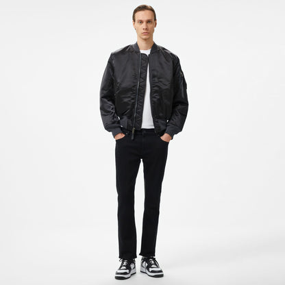 Alpha Industries 1960s Ma-1 Flight Bomber Unisex Siyah Ceket