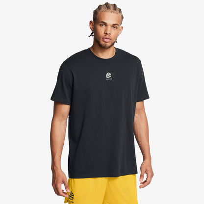 Under Armour Heavyweight Erkek Siyah T-shirt