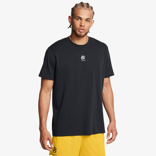 Under Armour Heavyweight Erkek Siyah T-shirt