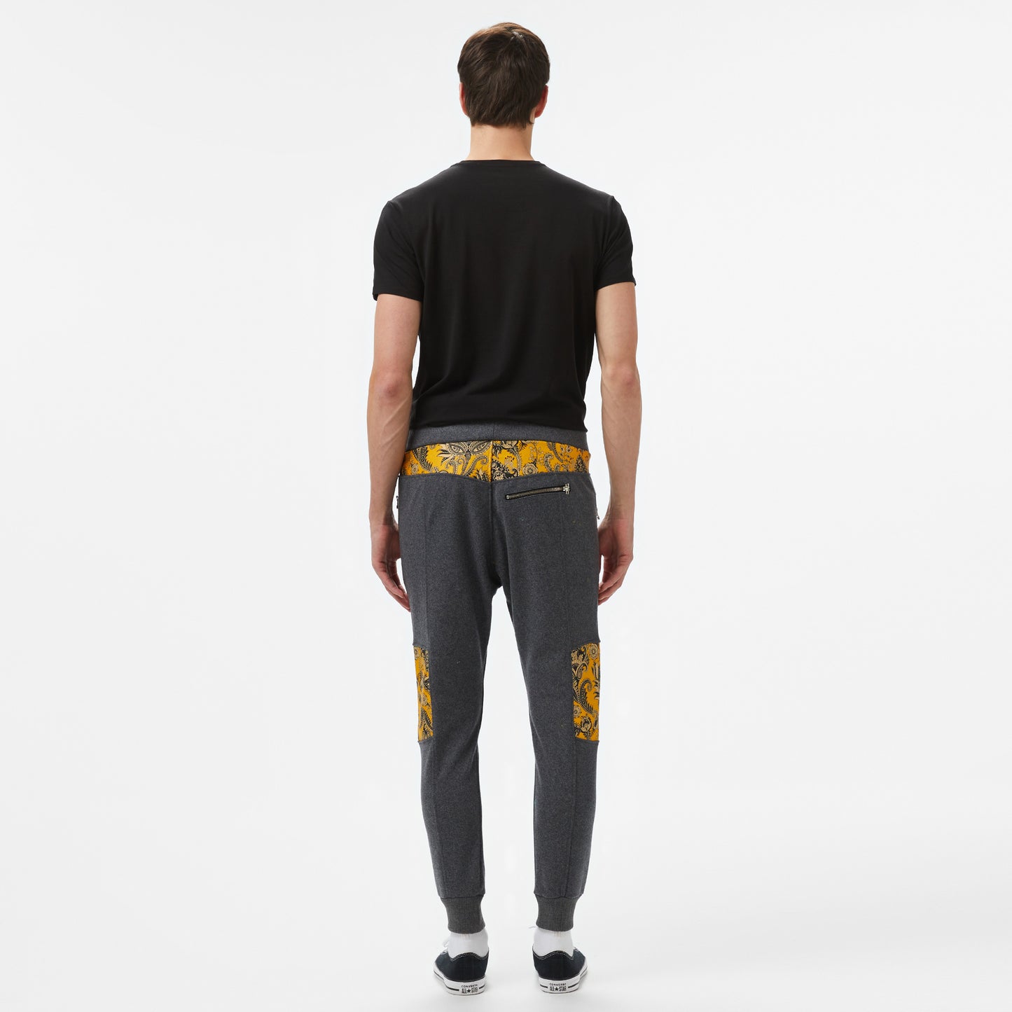 Story Of Angels Soa Yellow Paisley Dream Slim Erkek Gri Pantolon