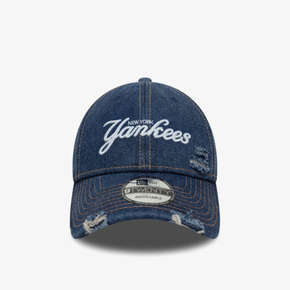 New Era Denim Distress 9twenty Neyyan Unisex Lacivert Şapka