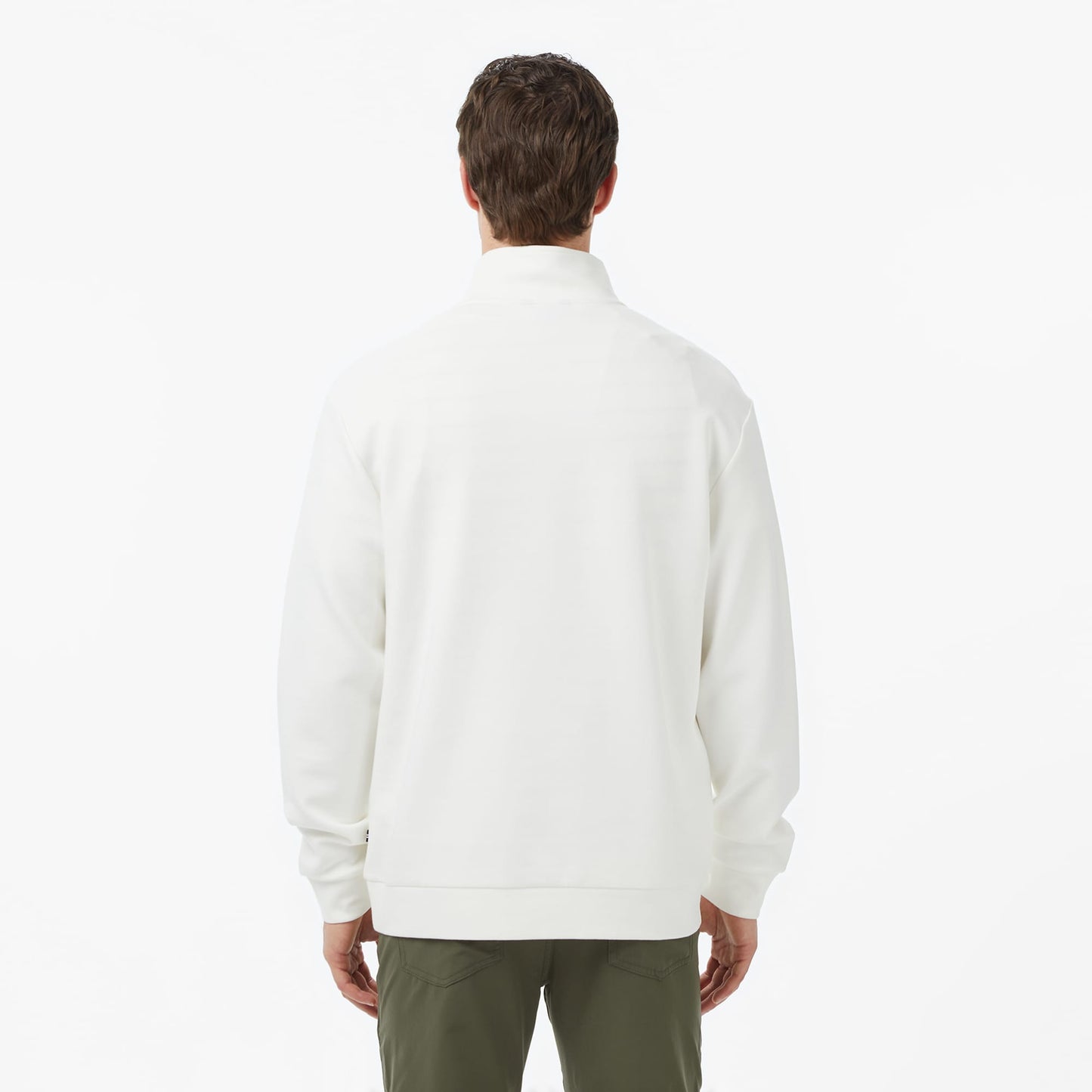 Nautica Erkek Krem Regular Fit Dik Yaka Sweatshirt