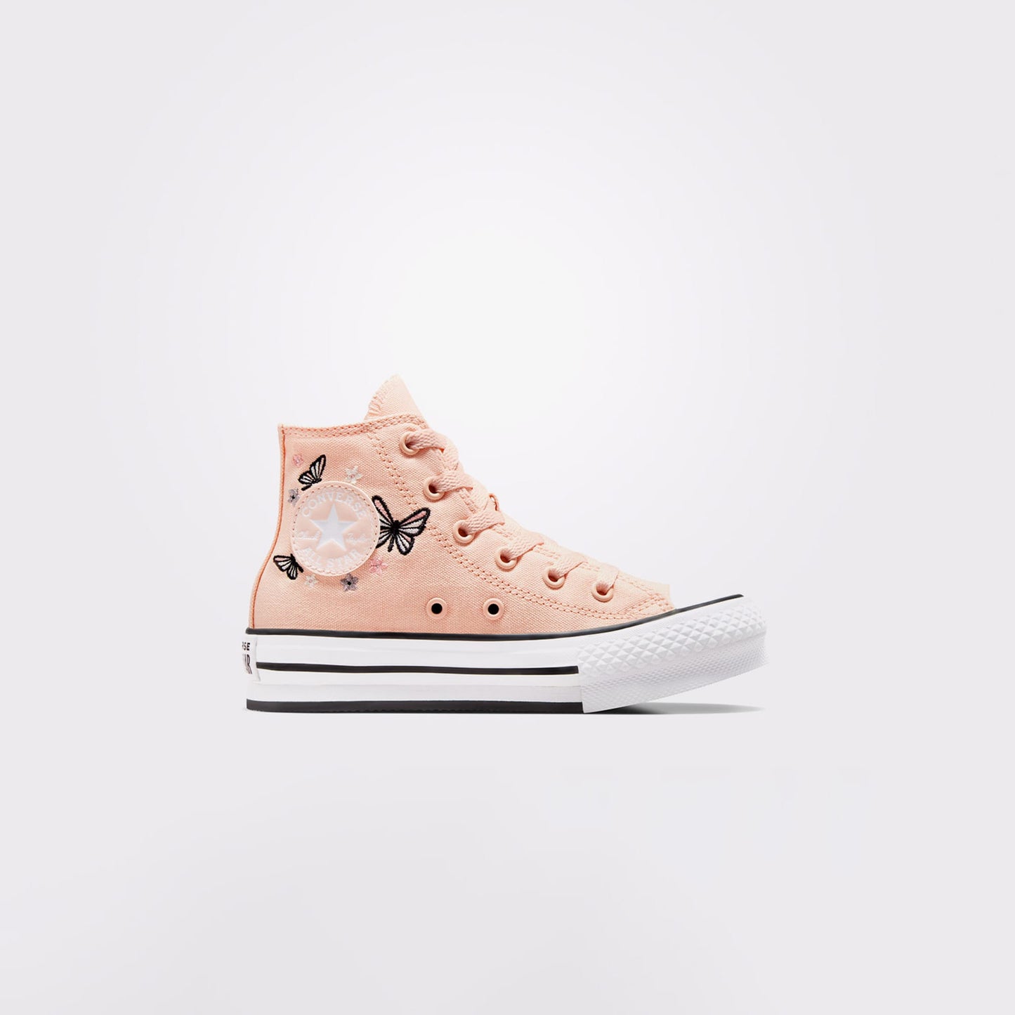 Converse Chuck Taylor All Star Eva Lift Butterflies Çocuk Pembe Platform Sneaker