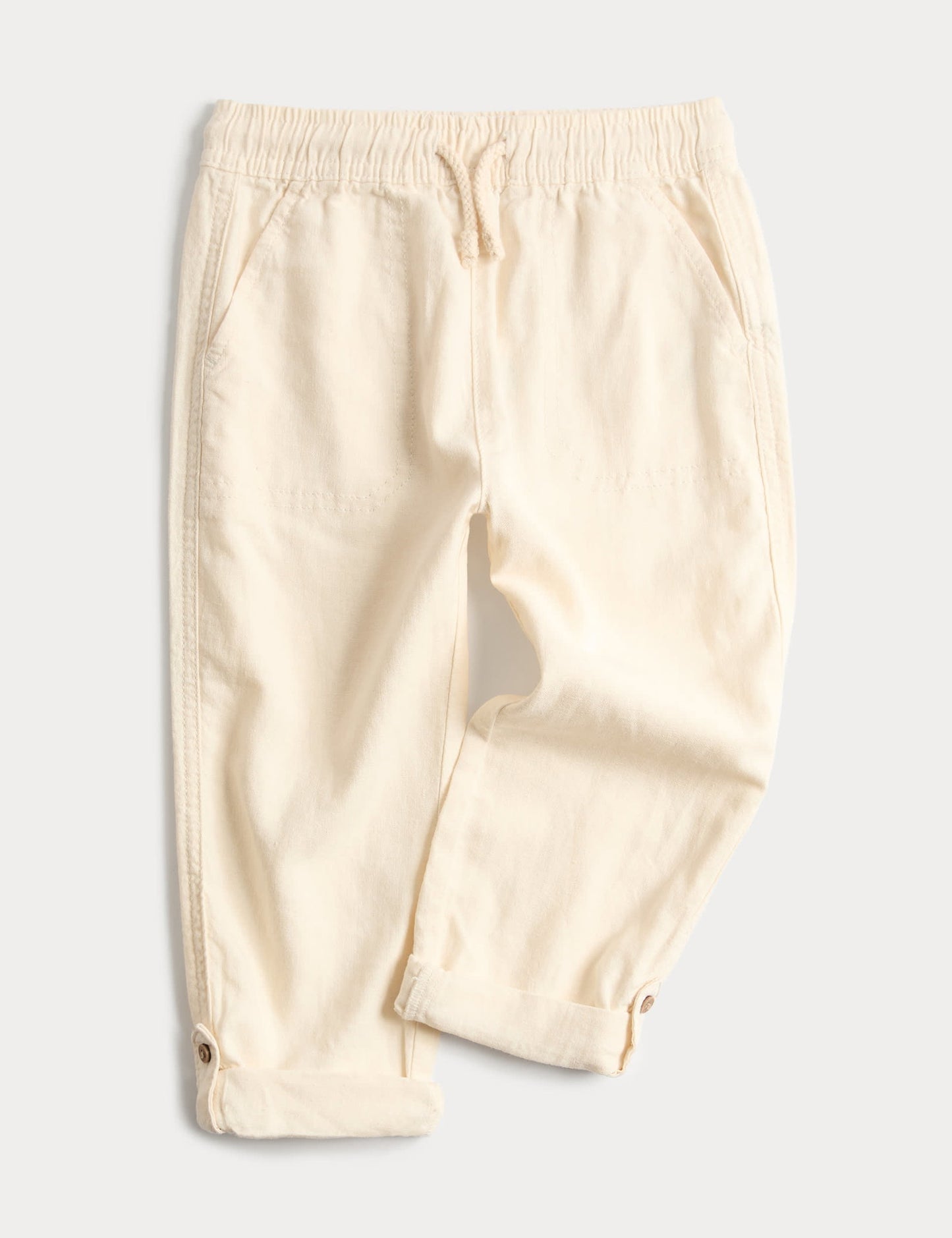 Keten Karışımlı Pantolon