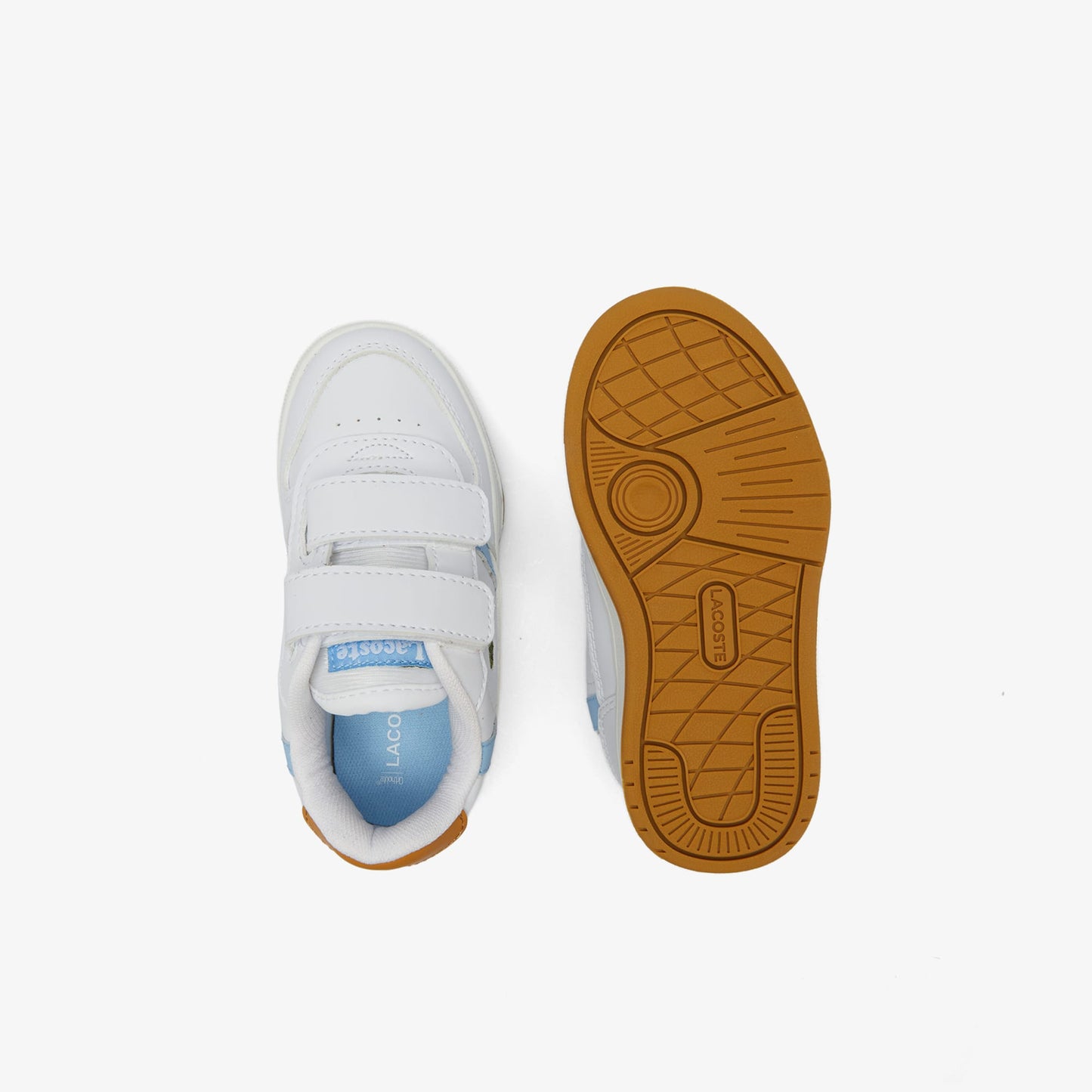 Lacoste T-clip Bebek Beyaz/mavi Spor Ayakkabı