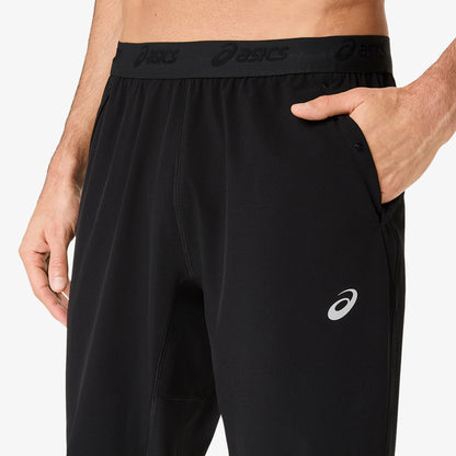 Asics Road Erkek Siyah Eşofman Altı