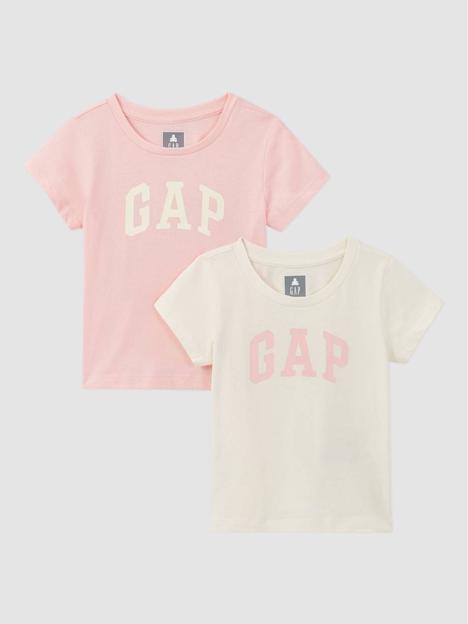 Pembe Gap Logo 2'li T-shirt Seti