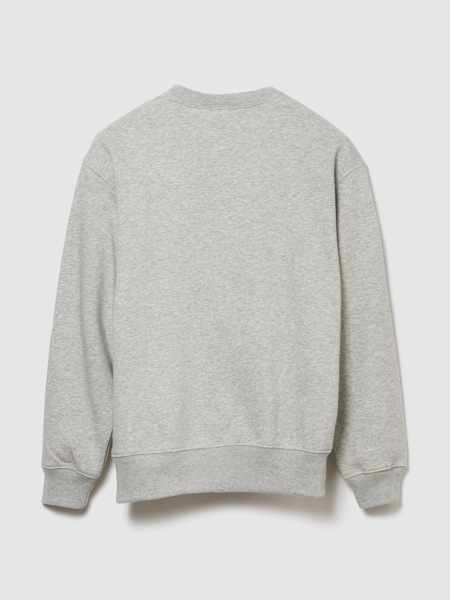 Açık Gri Gap Logo Bisiklet Yaka Fleece Sweatshirt