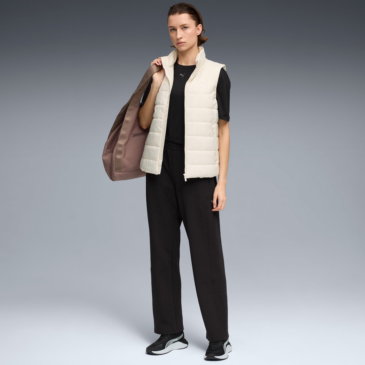 Puma Cloudspun Kadın Siyah T-shirt