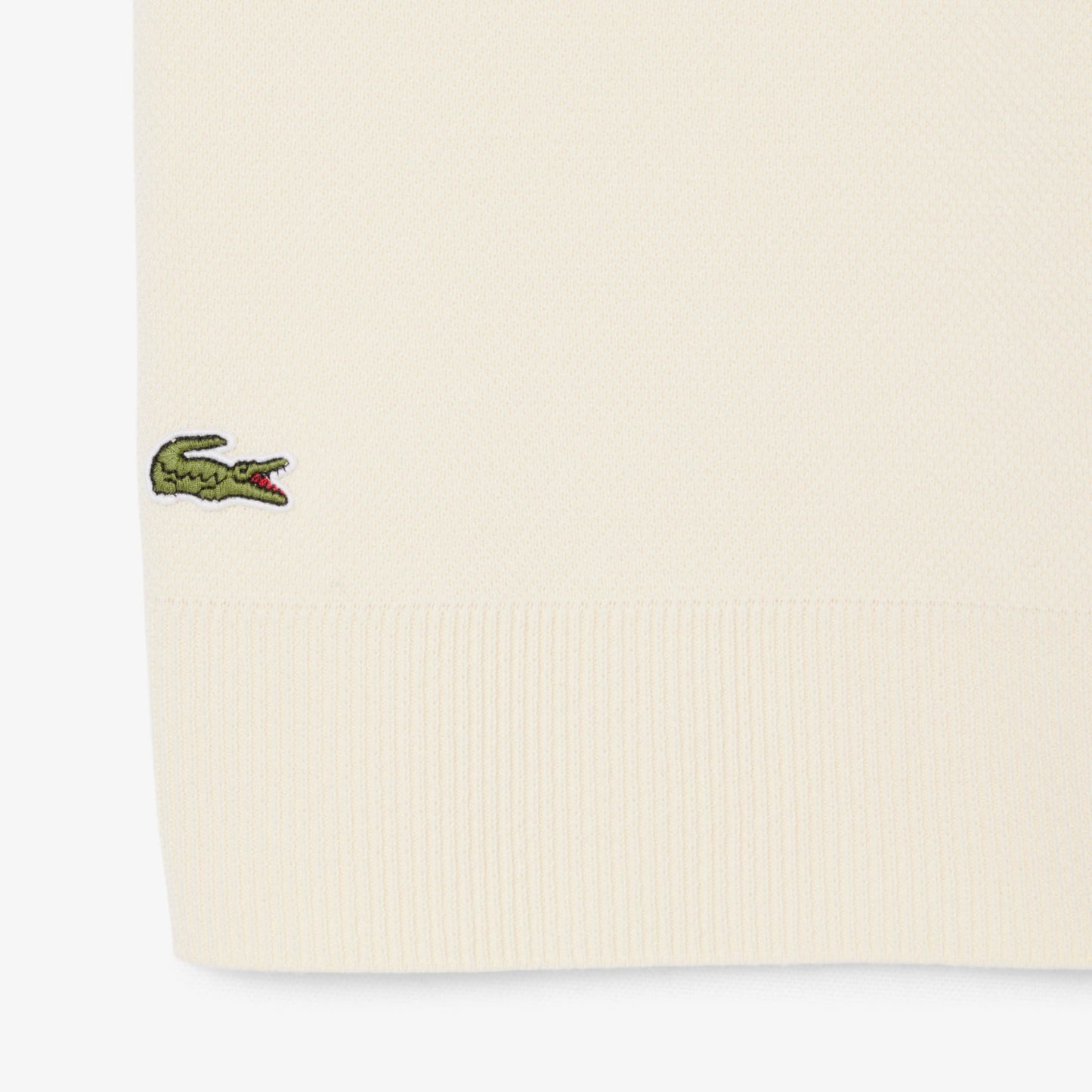 Lacoste Classic Fit Erkek Krem Polo
