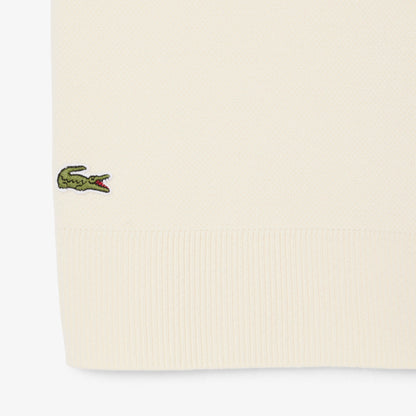 Lacoste Classic Fit Erkek Krem Polo