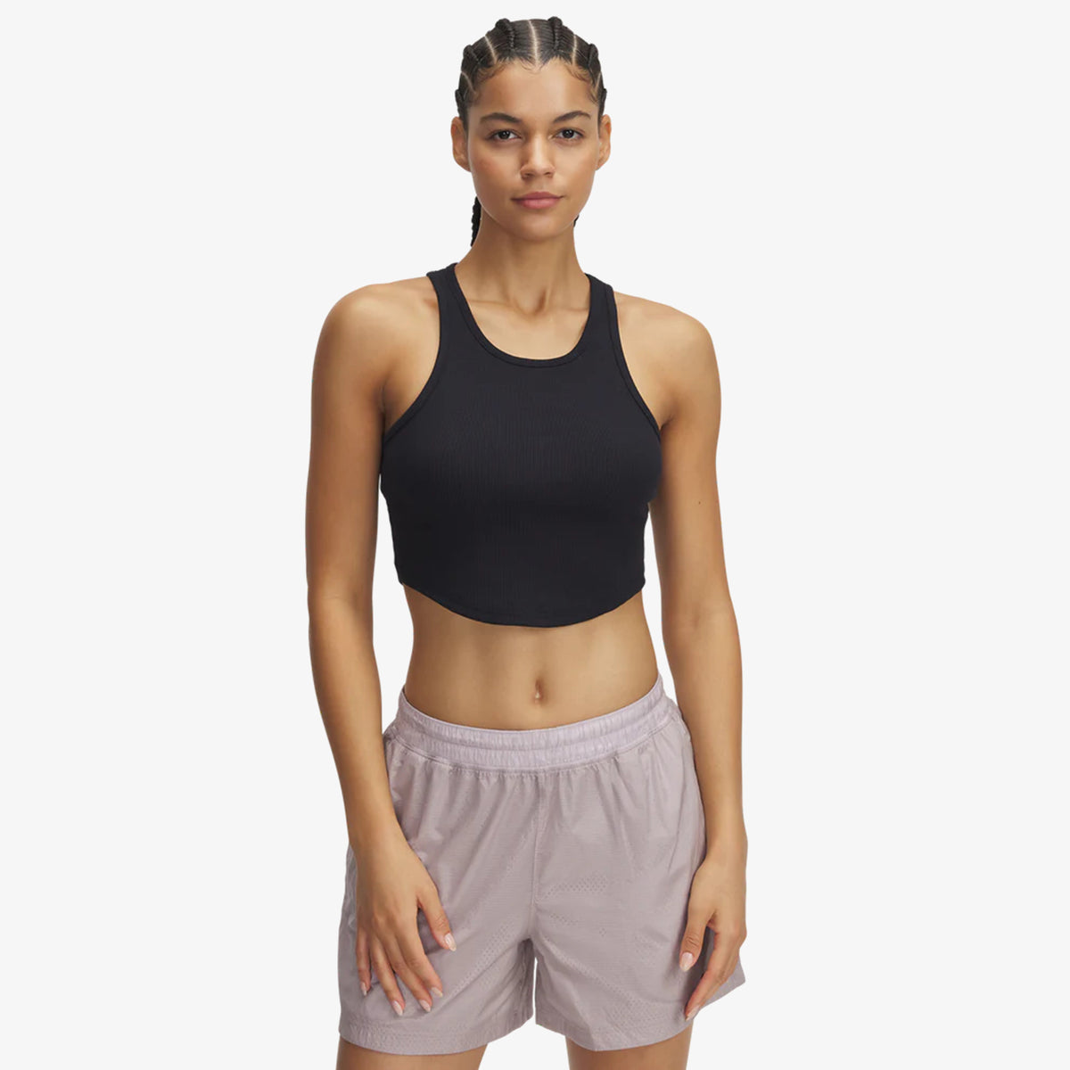 Under Armour Rival Rib Tank Kadın Siyah Atlet