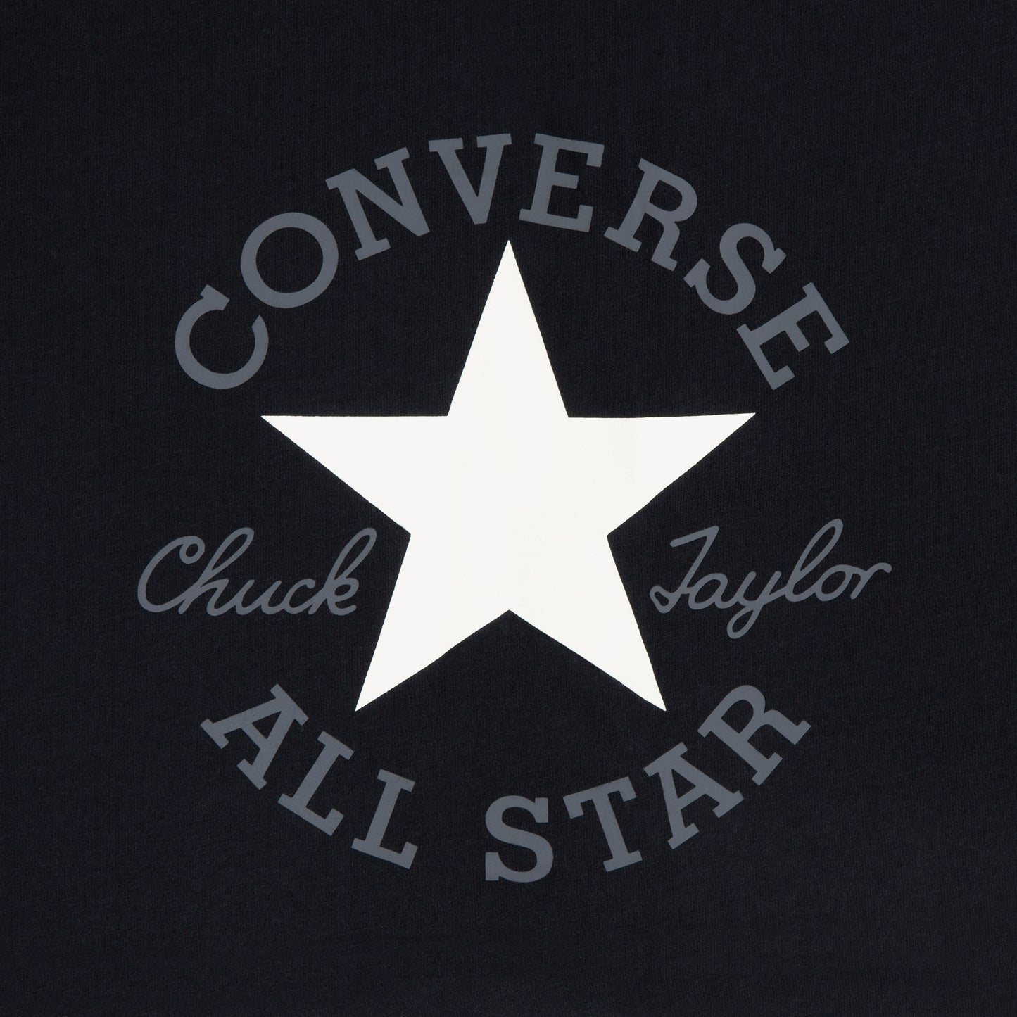 Converse Çocuk Siyah T-shirt