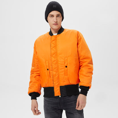 Alpha Industries Ma-1 Flight Erkek Siyah Ceket