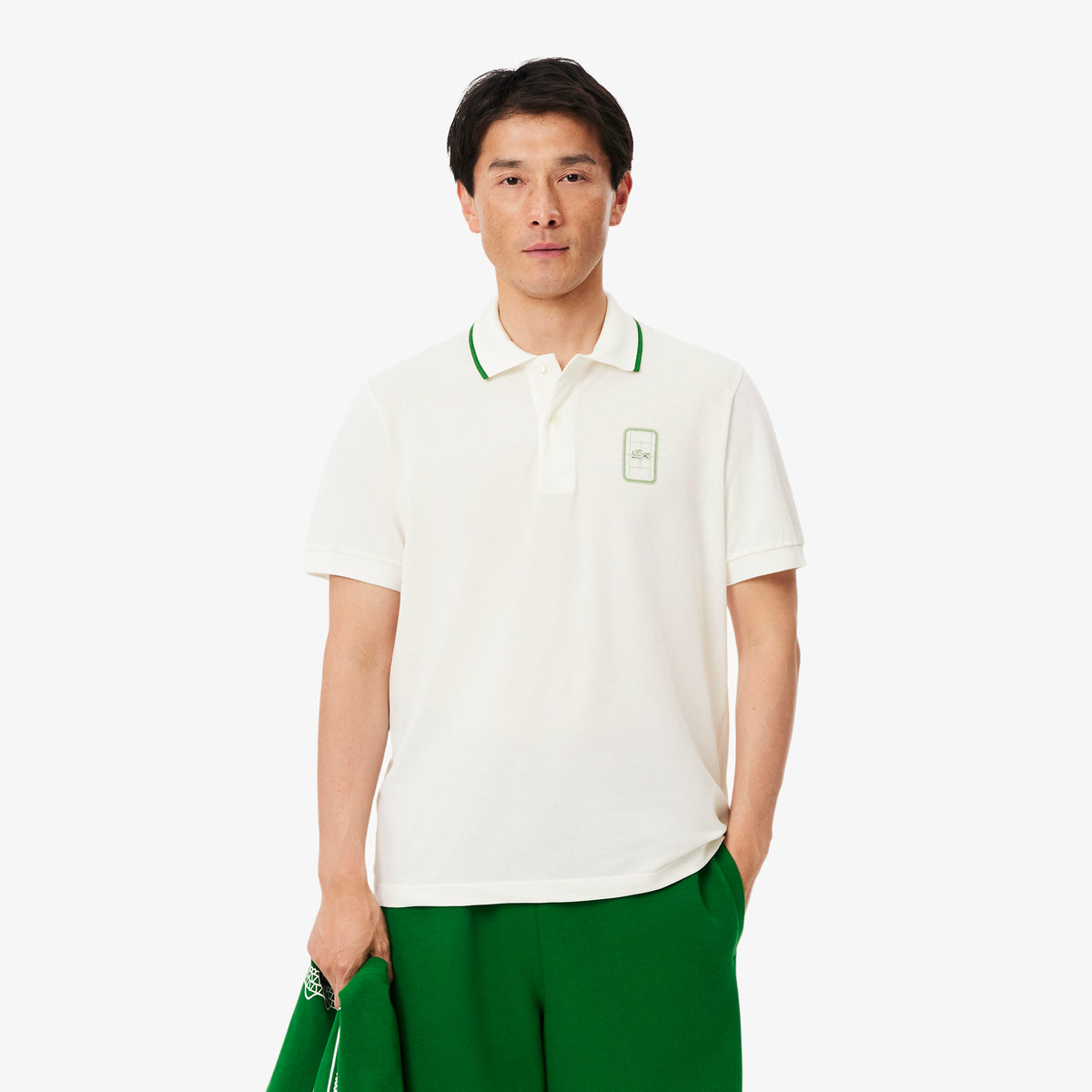 Lacoste Erkek Classic Fit Beyaz Polo