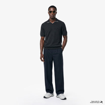 Lacoste Regular Fit Erkek Yeşil Triko
