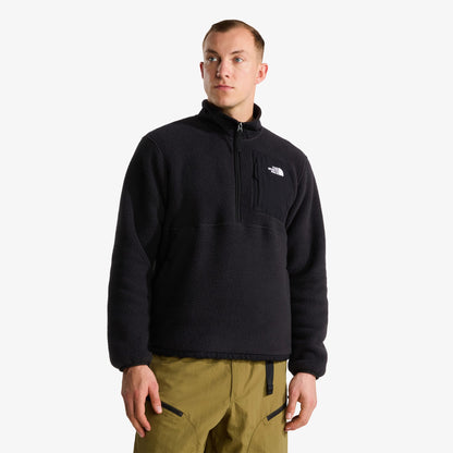 The North Face Yumiori Off-peak 1/2 Fermuarlı Erkek Siyah Polar