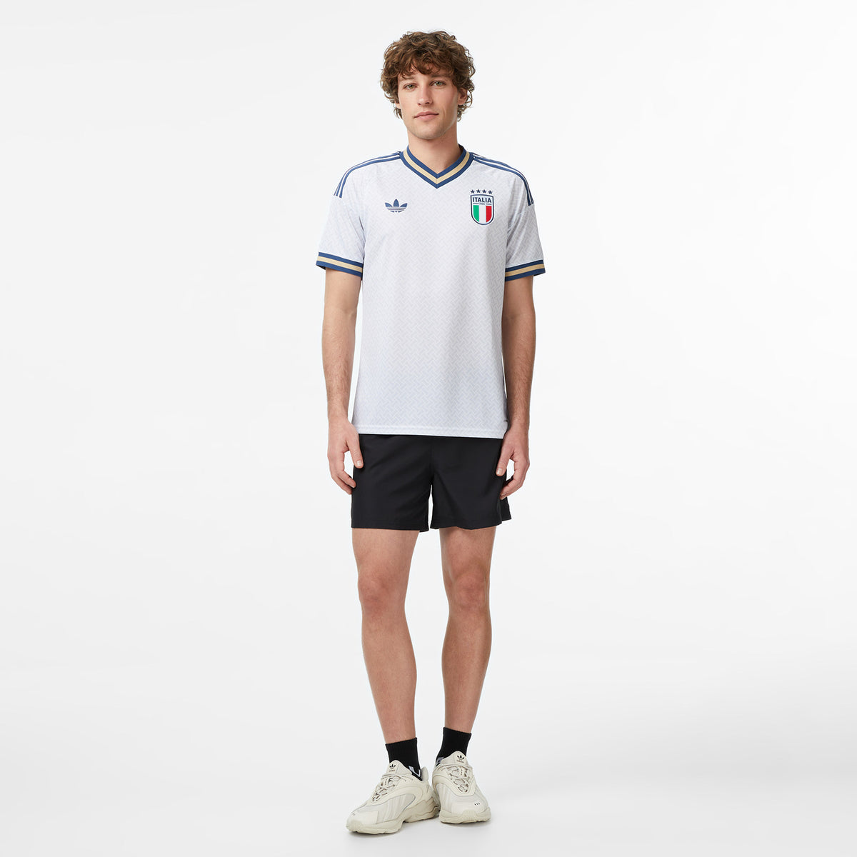 Adidas Italya 26 Erkek Beyaz Deplasman Forması