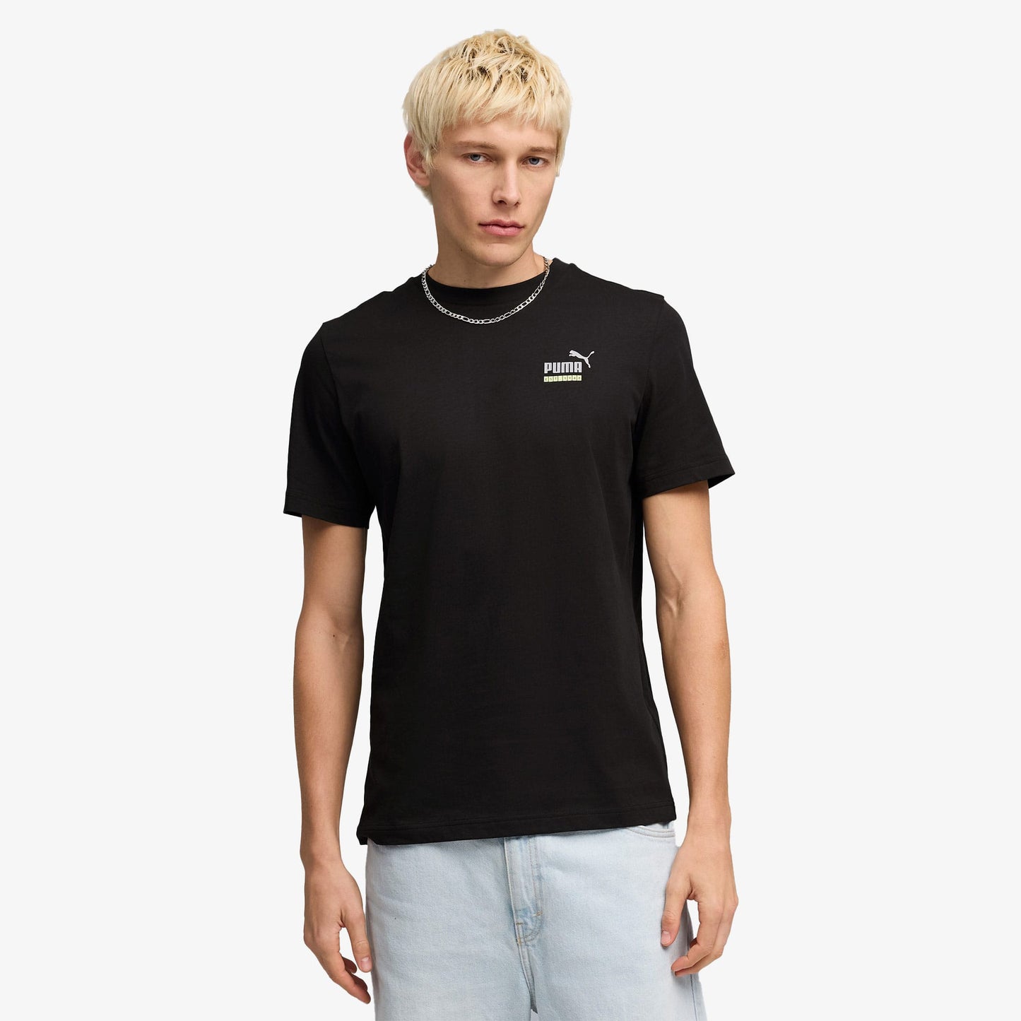 Puma Graphic Erkek Siyah T-shirt