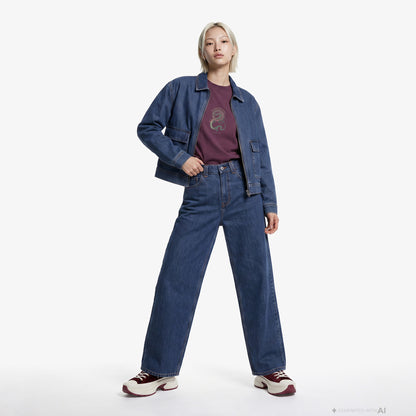 Unıted4 Denim Kadın Mavi Ceket
