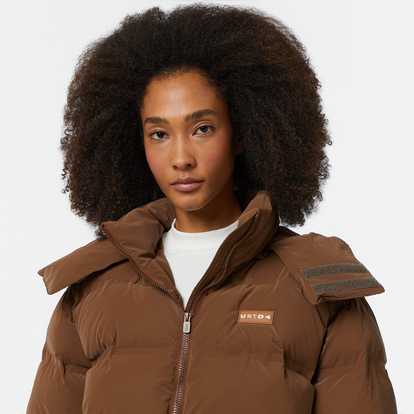 United4 Classic Kadın Kahverengi Bomber Mont