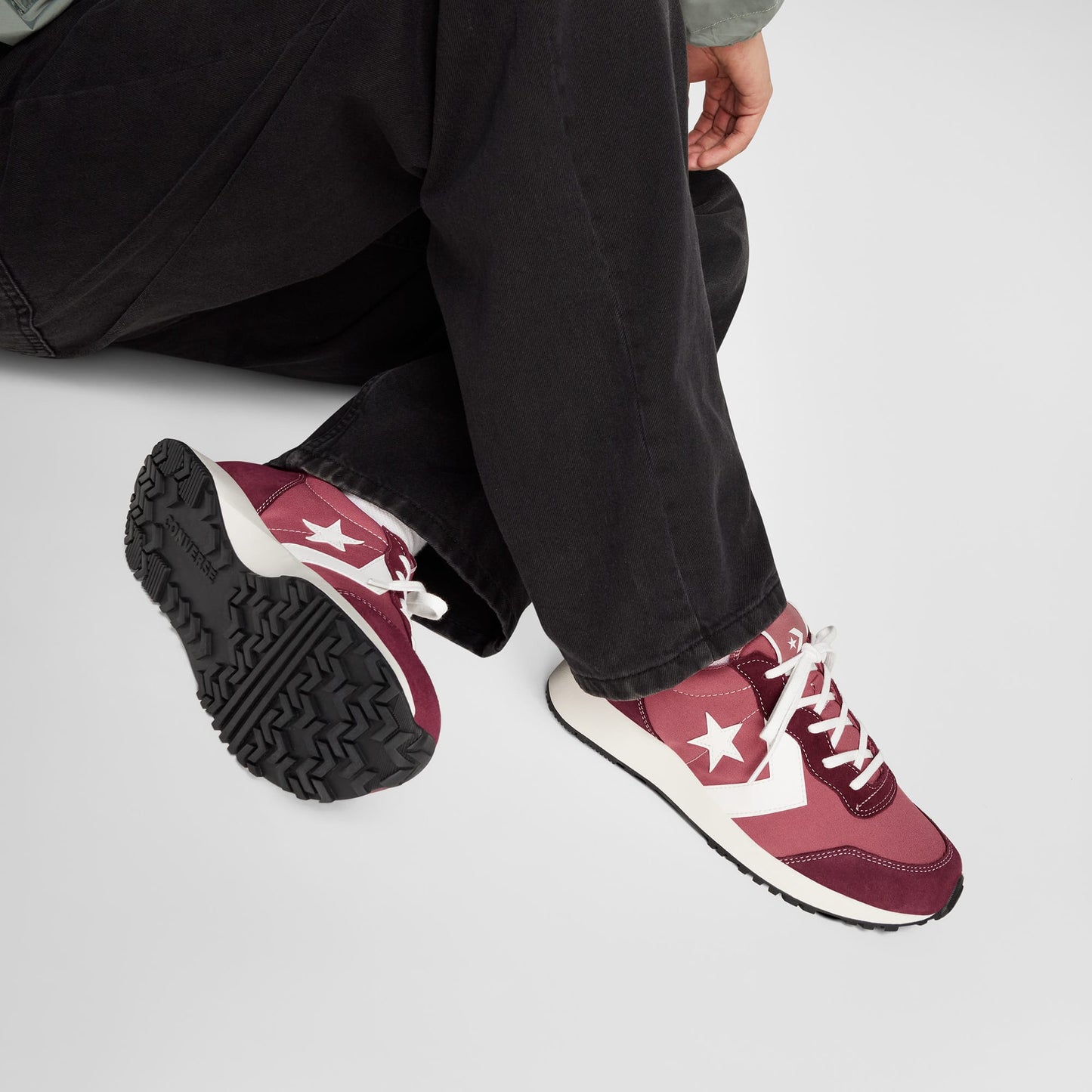 Converse Omega Trainer Unisex Bordo Sneaker