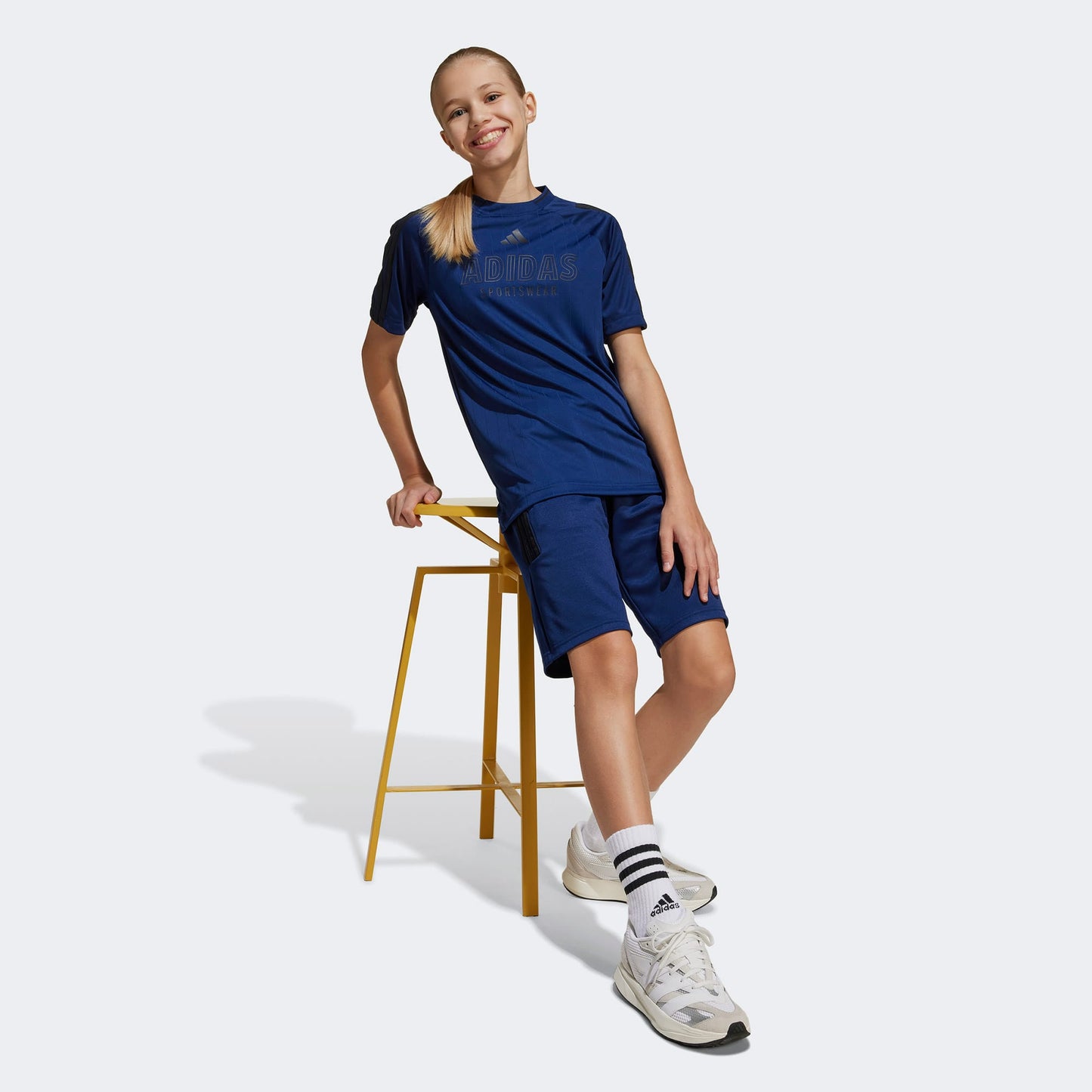 Adidas Sportswear Çocuk Lacivert Antrenman Üstü