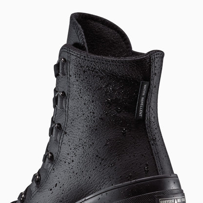 Converse Chuck 70 De Luxe Heel Leather High Top Kadın Siyah Sneaker