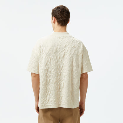 United4 Classic Erkek Krem T-shirt