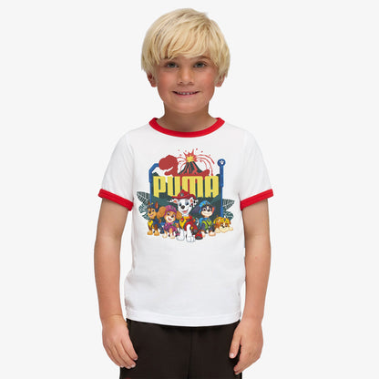 Puma X Paw Patrol Ringer Çocuk Beyaz T-shirt
