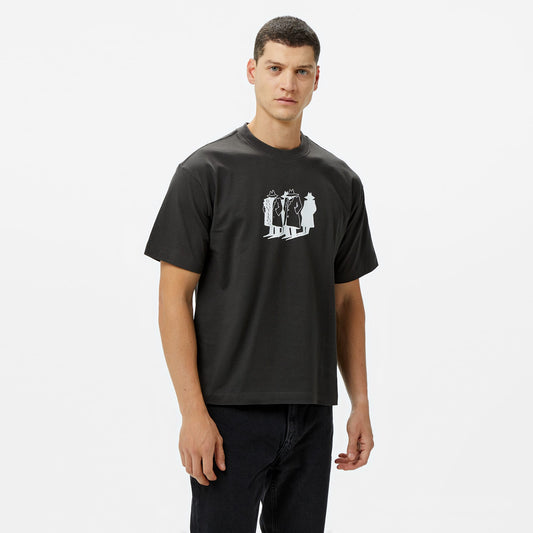 Market Call My Dealer Erkek Siyah T-shirt