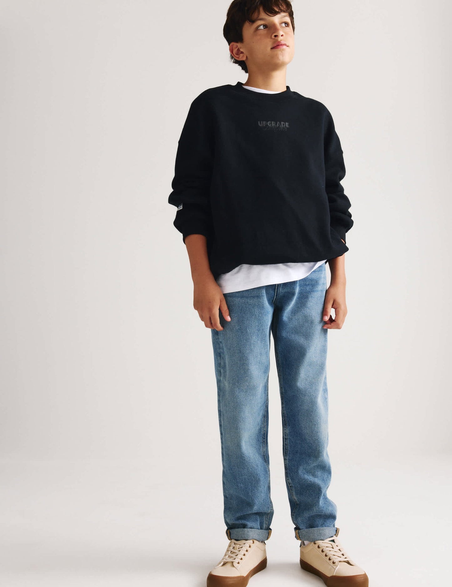 Pamuklu Relaxed Fit Jean (6-16 yaş)
