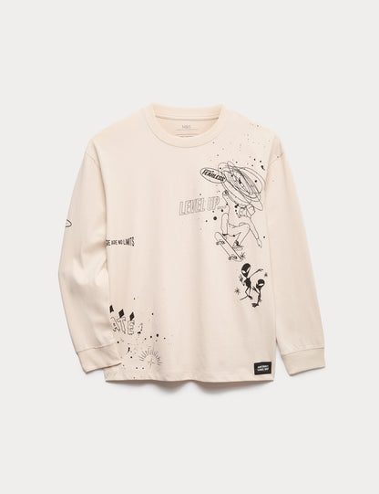 Desenli Sweatshirt