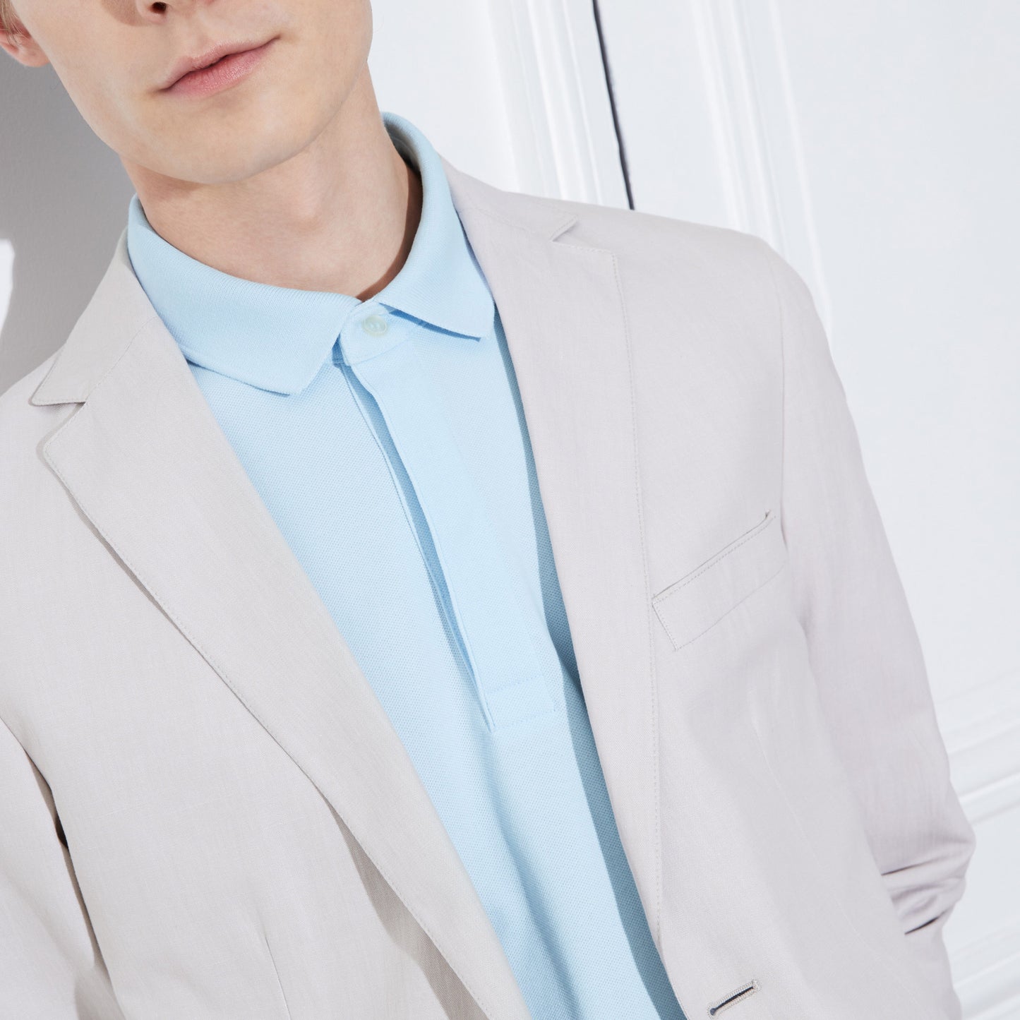 Lacoste Paris Erkek Regular Fit Açık Mavi Polo