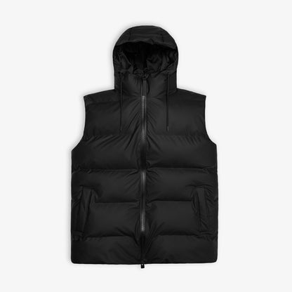 Rains Alta Puffer Vest W3t2 Unisex Siyah Mont