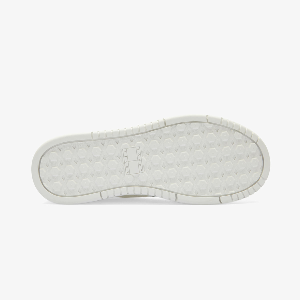 Tommy Hilfiger Jeans Cupsole Deri Erkek Bej Spor Ayakkabı