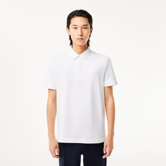 Lacoste Paris erkek Regular Fit Beyaz Polo