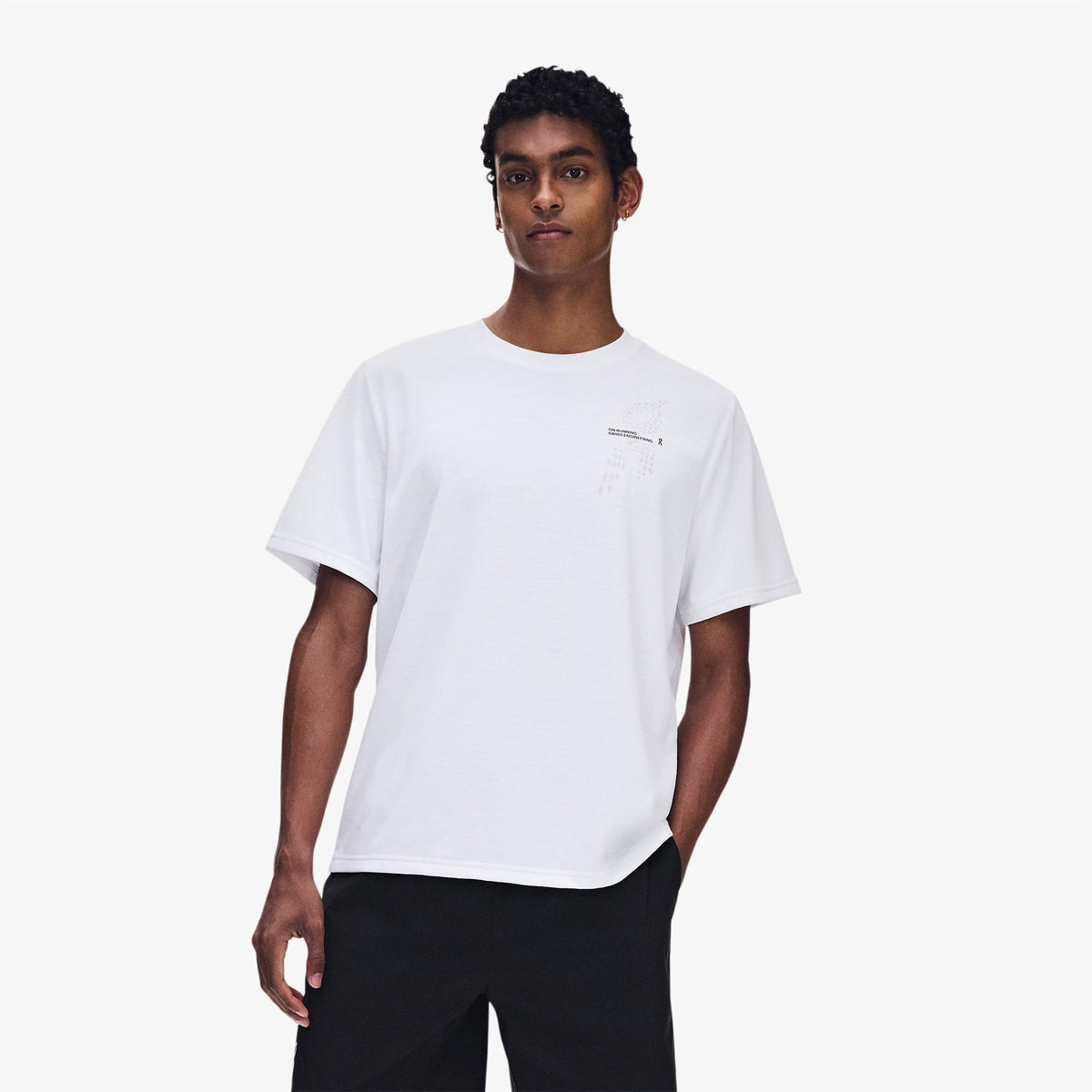 On Run-t Erkek Beyaz T-shirt