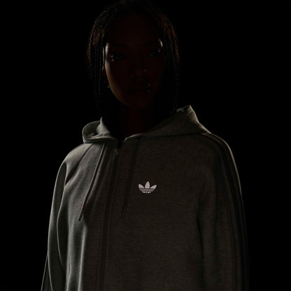 Adidas Superstar Track 2.0 C Hoody Kadın Gri Sweatshirt
