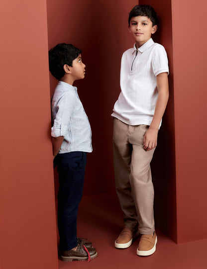 Regular Fit Pamuklu Chino (2-8 Yaş)