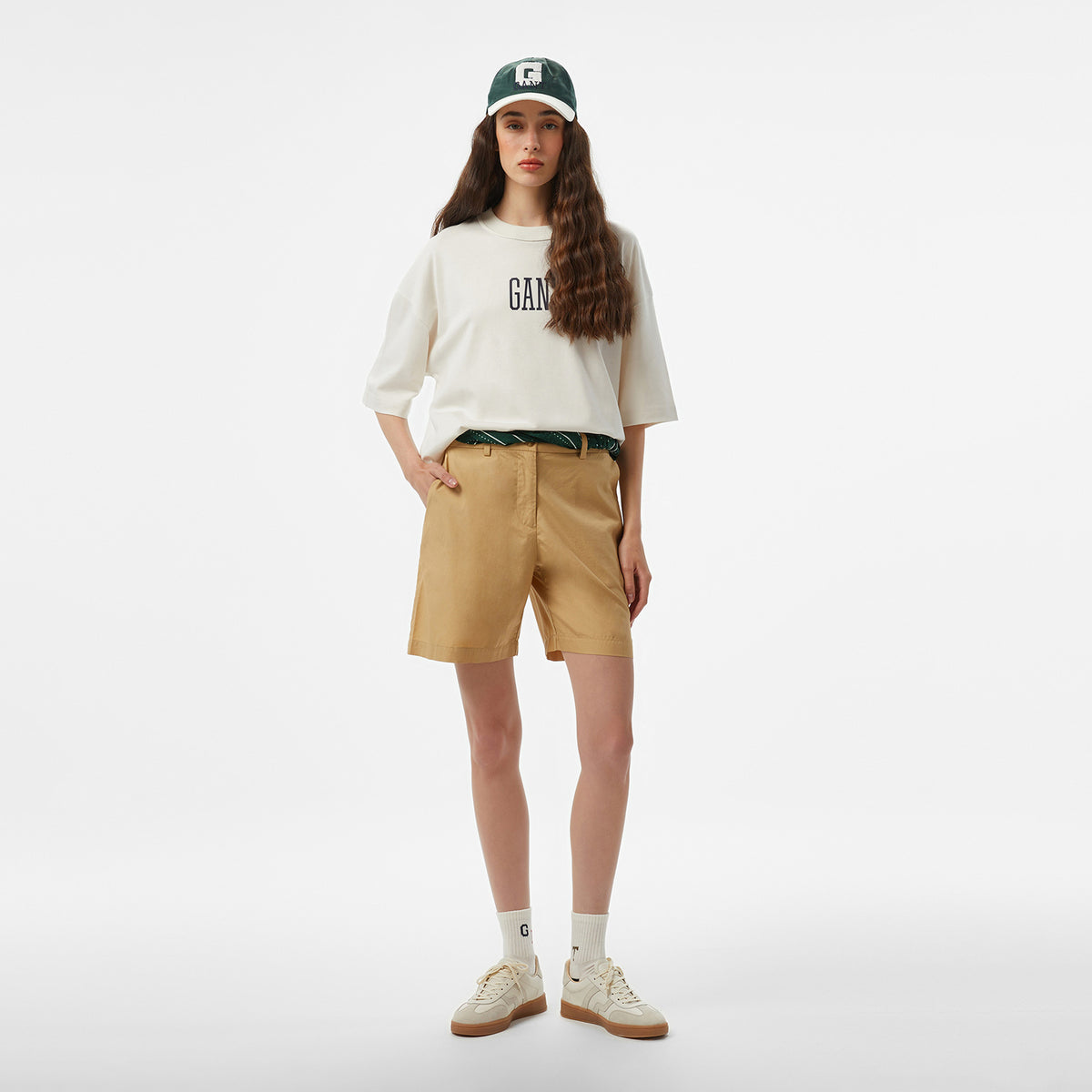 Hoss X Gant New Generation Unisex Beyaz T-shirt