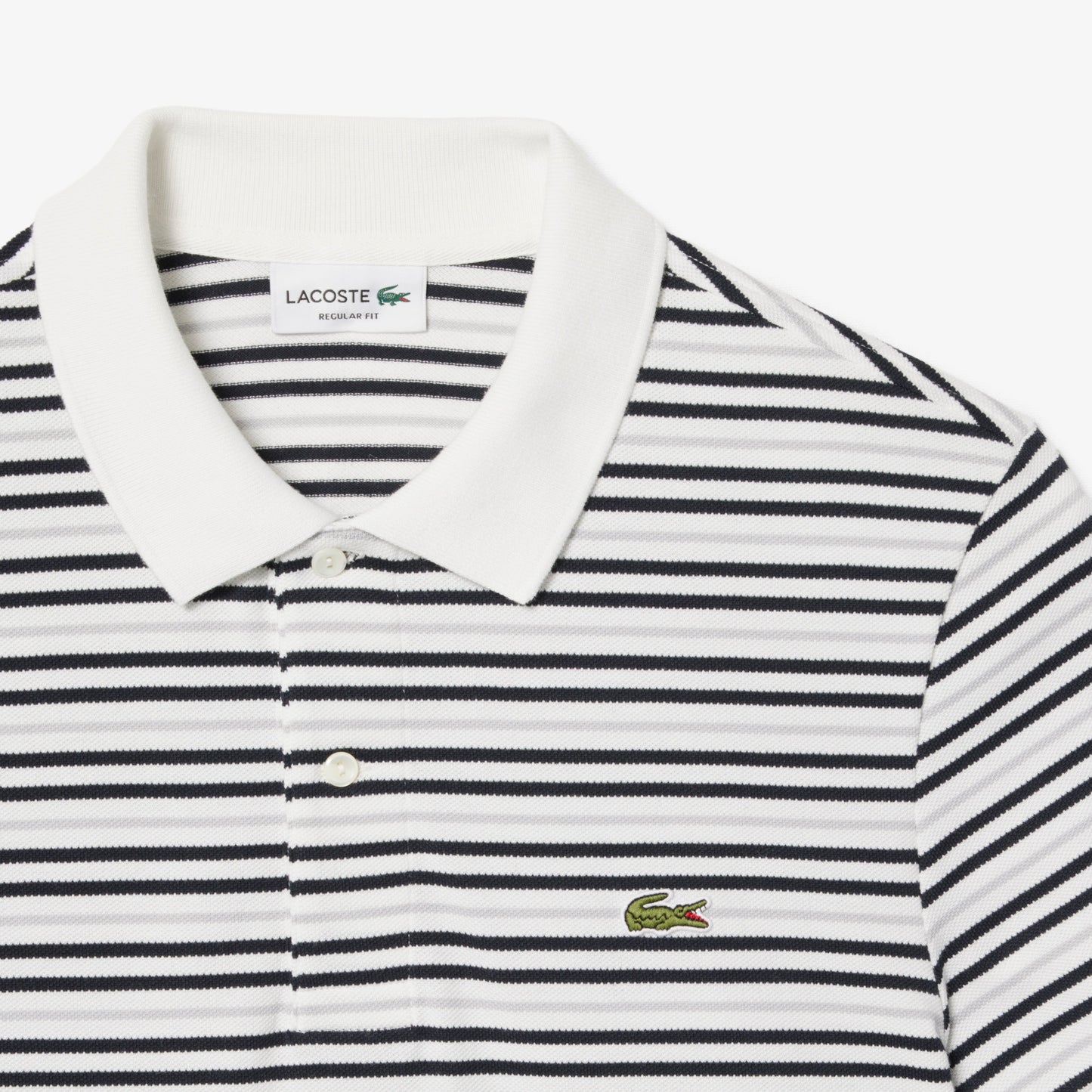 Lacoste Classic Fit Erkek Gri Polo