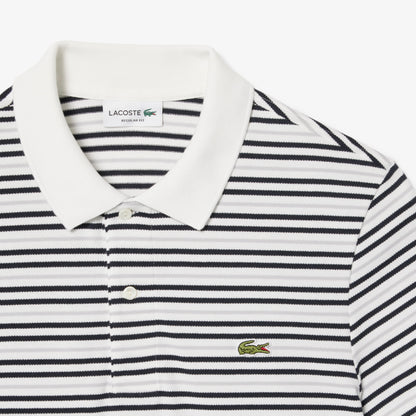 Lacoste Classic Fit Erkek Gri Polo