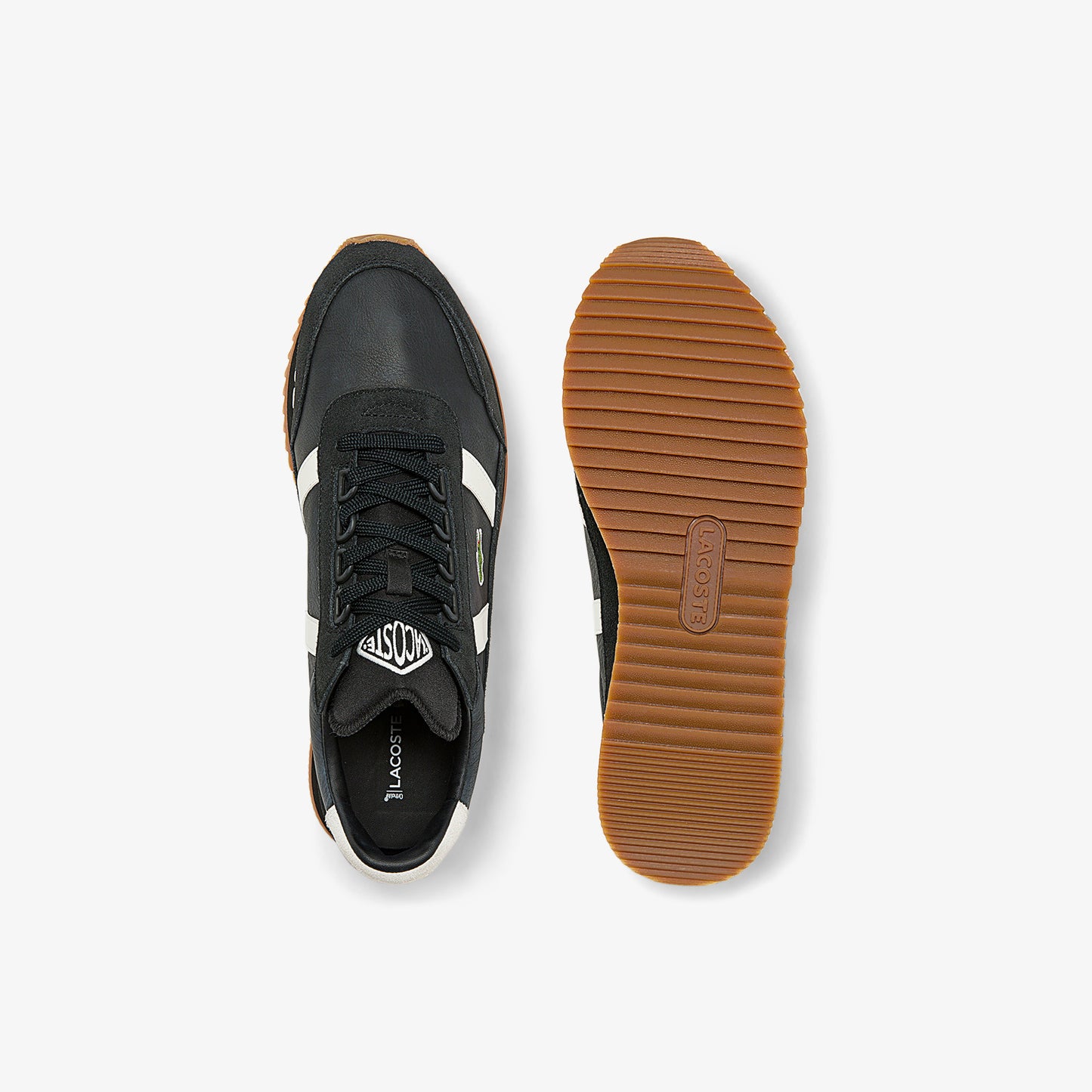 Lacoste Partner Retro Erkek Siyah Sneaker