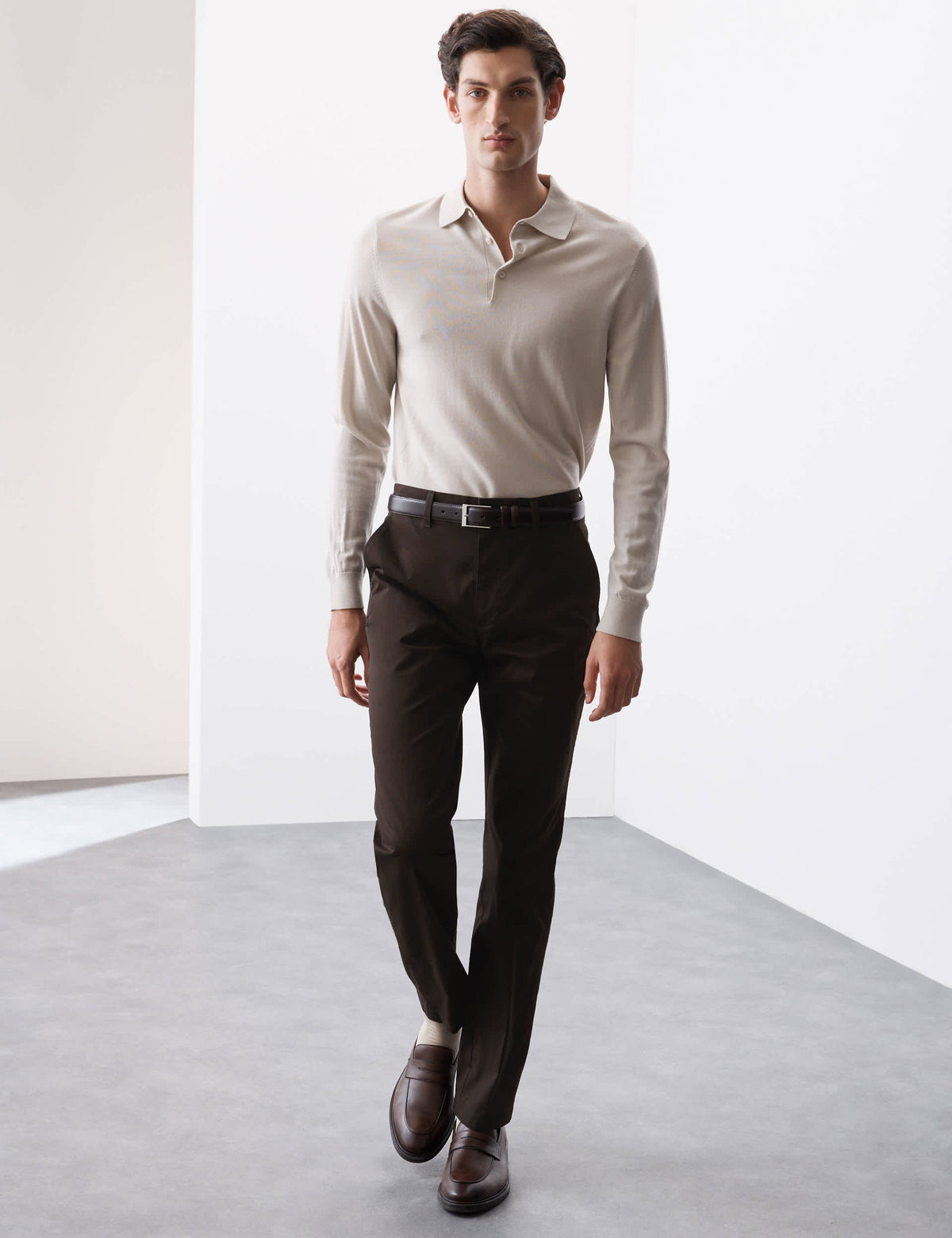 Regular Fit Süper Lightweight Chino Pantolon