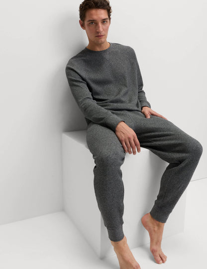 Saf Pamuklu Waffle Pijama Altı