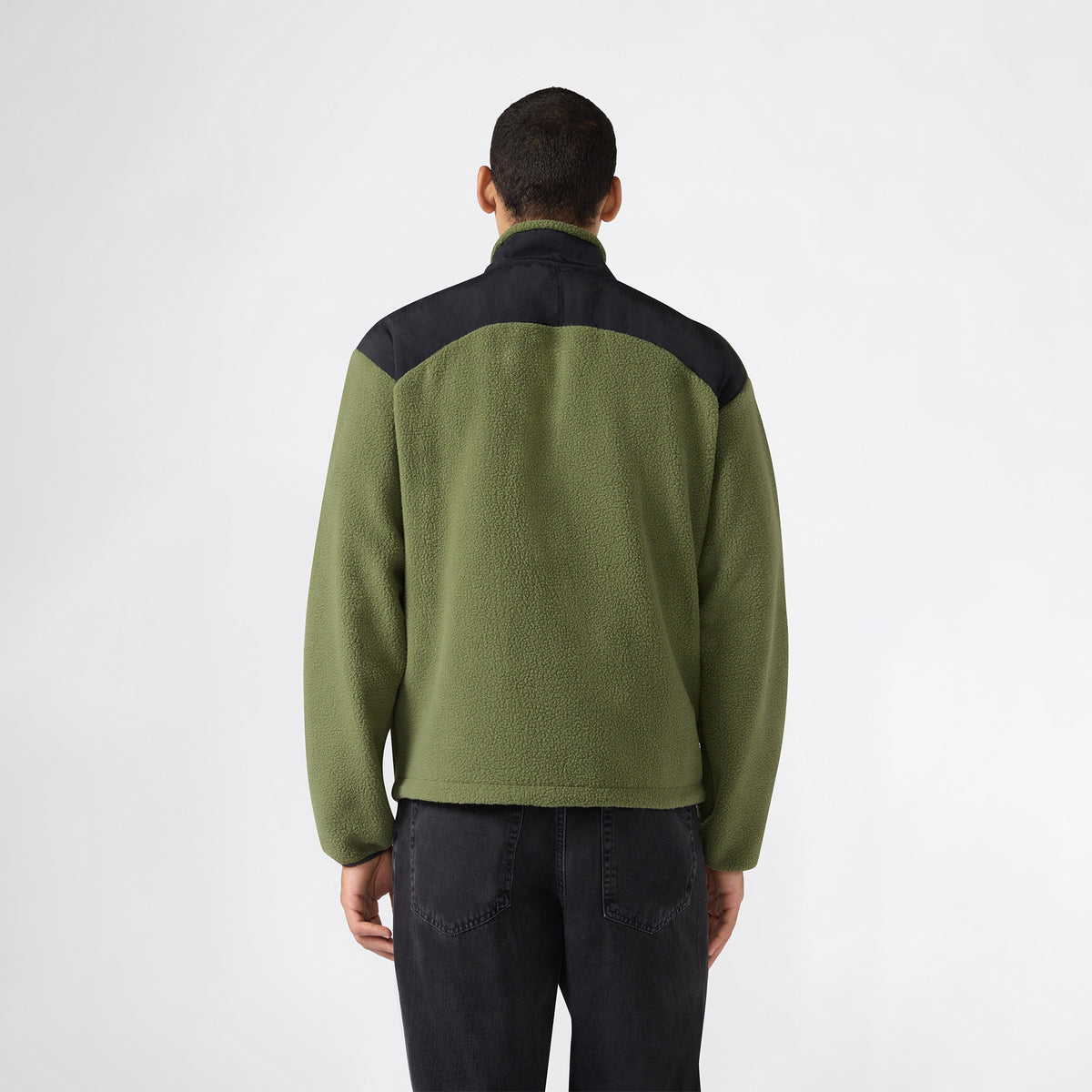 Champion Full Zip Top Erkek Yeşil Sweatshirt