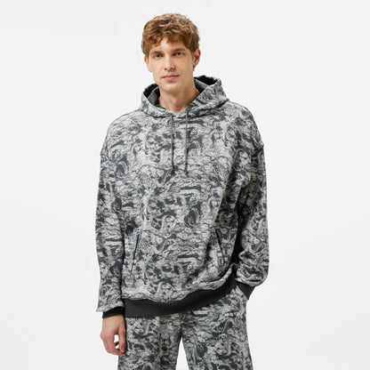 United4 Limited Edition Dragon Erkek Gri Sweatshirt
