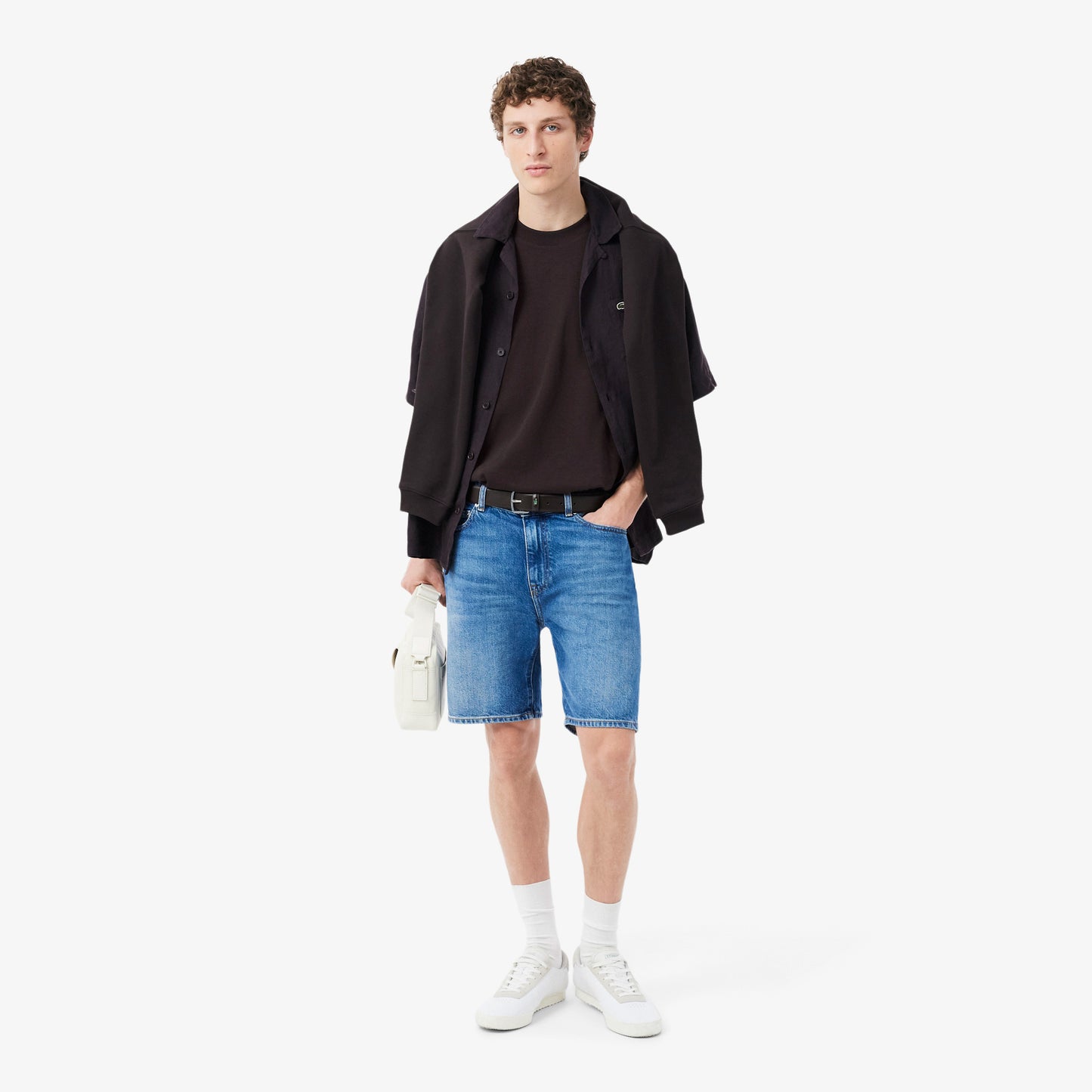Lacoste Loose Fit Erkek Kahverengi T-shirt