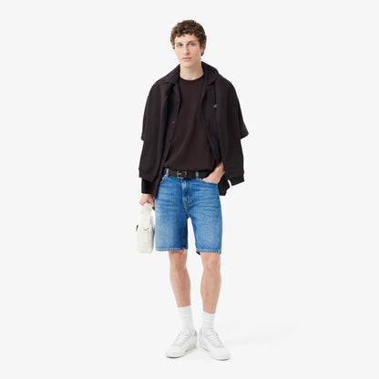 Lacoste Loose Fit Erkek Kahverengi T-shirt